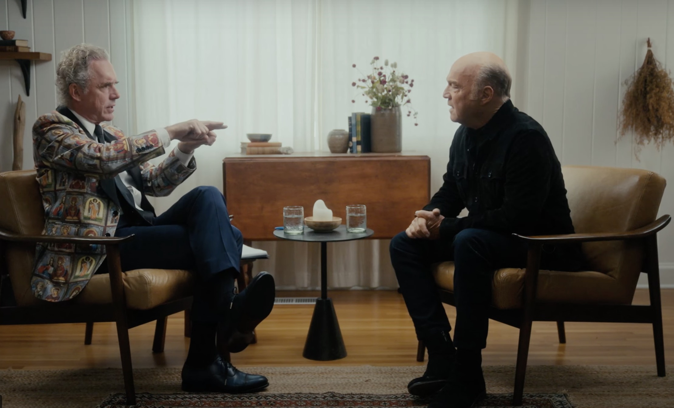 Greg Laurie shares the hope of Heaven with Jordan Peterson