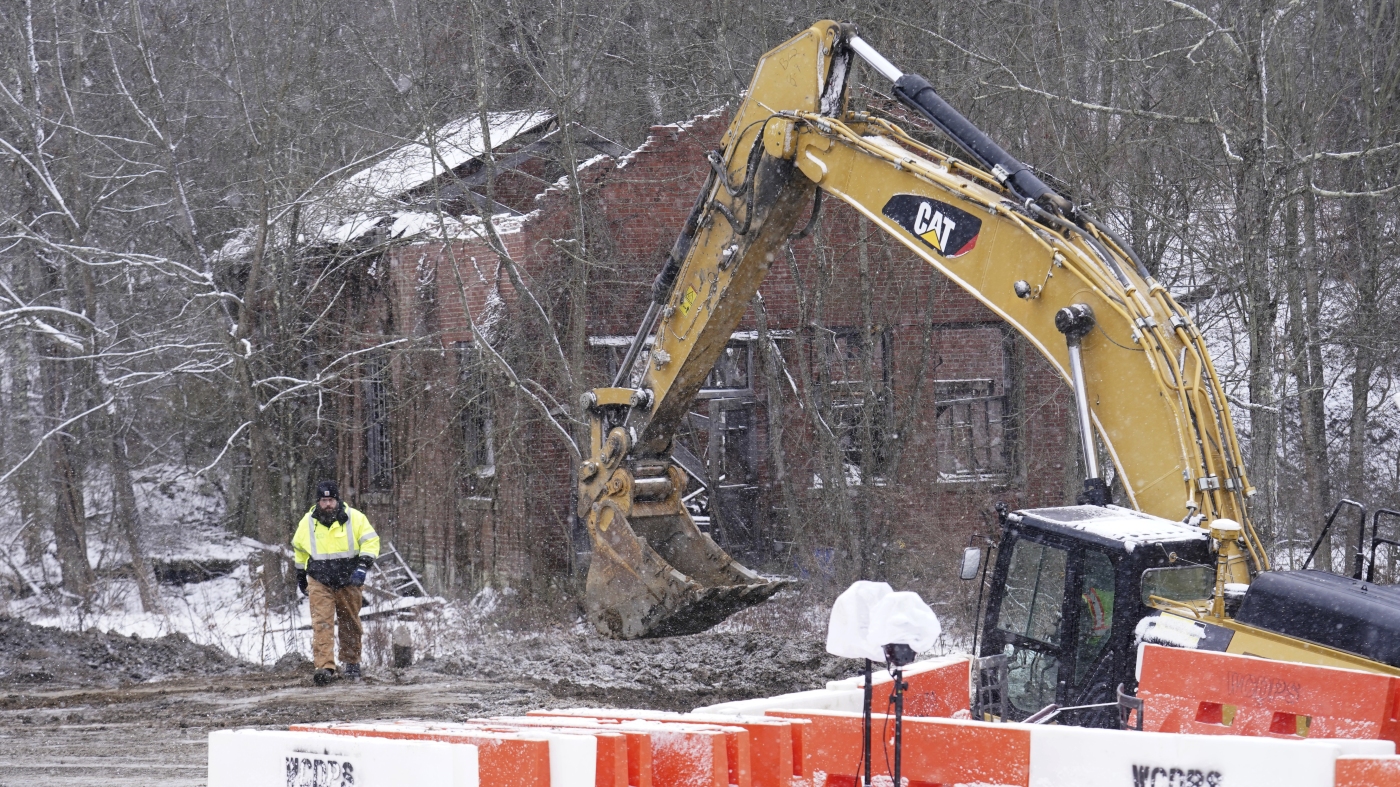 The body of a woman missing near a Pennsylvania sinkhole has been found : NPR