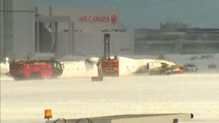 Delta Airlines Flight Overturns at Toronto Airport, Multiple Injuries Reported