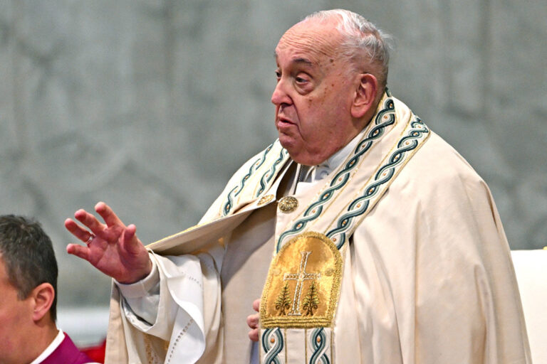 Pope diagnosed with double pneumonia, still ‘in good spirits’