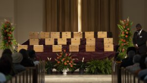Skulls once subject to racist study in Germany are laid to rest in New Orleans : NPR