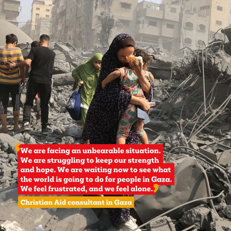 Christian Aid warns more will die after famine declared in Gaza
