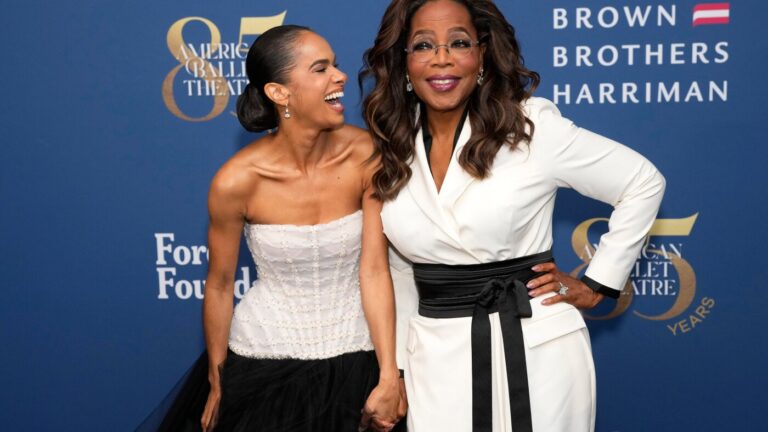 Misty Copeland hangs up her pointe shoes after performing at retirement show : NPR