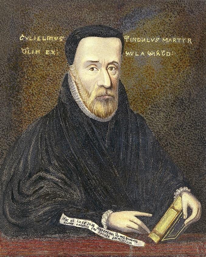 William Tyndale on 500th anniversary of his first printed work