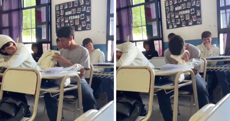 Classmates Surprise Student with Heartwarming Gift, Highlighting Kindness.jpg