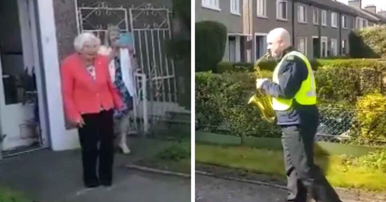 Irish Police Surprise Centenarian with Saxophone Performance for Birthday.jpeg