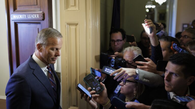 Senate approves shutdown ending legislation, sending bill to the House for a vote : NPR
