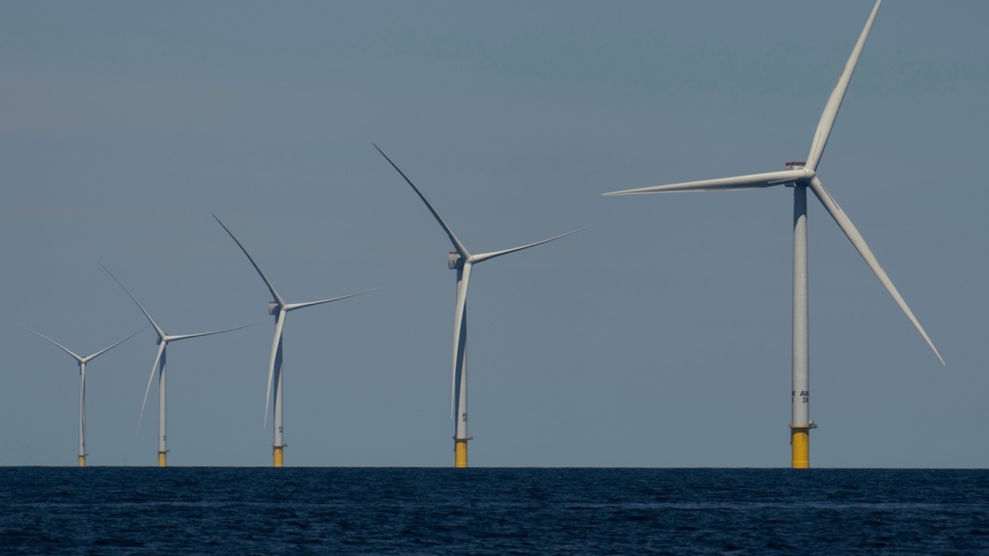 Offshore wind power projects paused by Trump administration in Atlantic waters : NPR