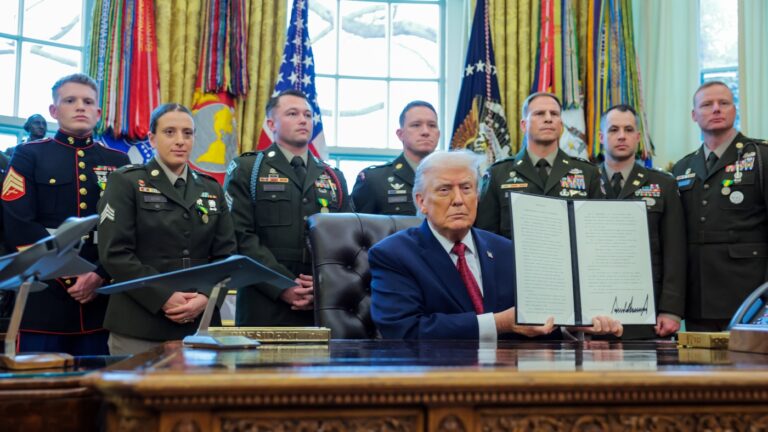 Trump pivots U.S. fentanyl fight from public health to drug war : NPR