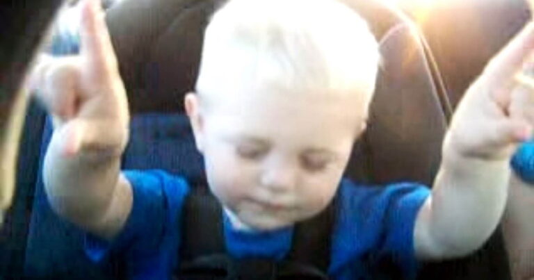 Heartwarming Moment as Toddler Joyfully Praises God in Car Ride.jpg