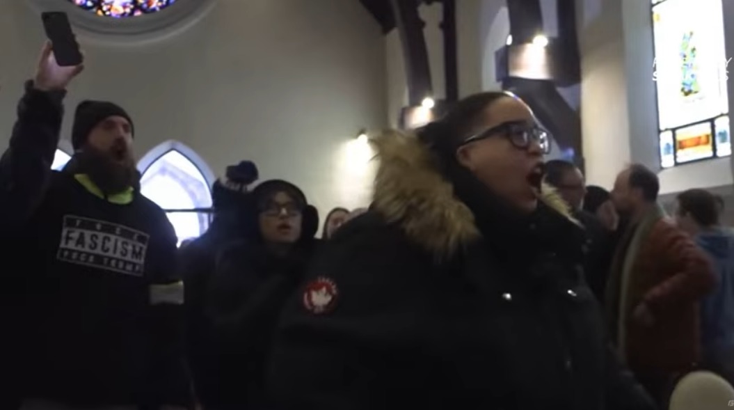 First Amendment doesn’t protect church disruptions: rights group