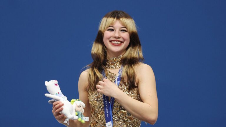 Alysa Liu, U.S. figure skater, wins Olympic gold : NPR