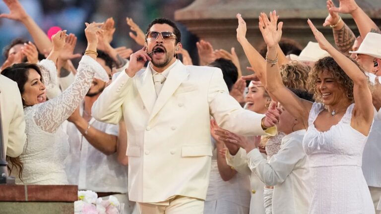 Liam Conejo Ramos was not in Bad Bunny's Super Bowl show : NPR