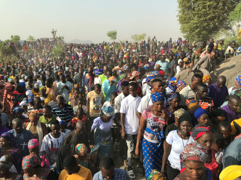Thousands of Christians return to churches in north-east Nigeria despite years of terror