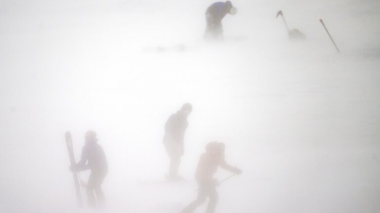 Winter storm slams the east coast : The Picture Show : NPR