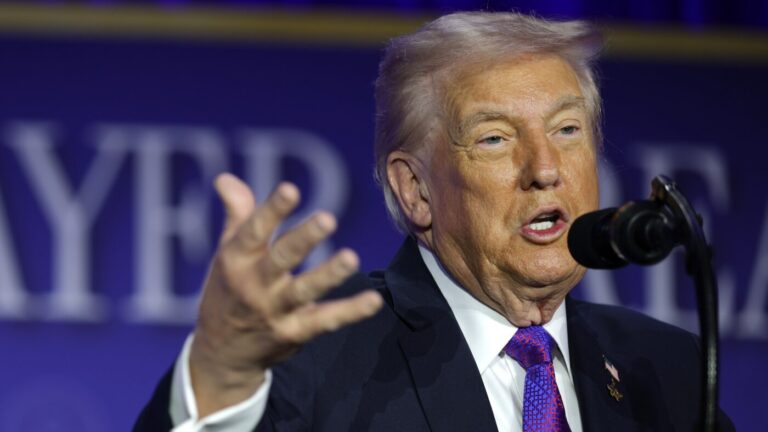 Trump calls SCOTUS tariff decision 'deeply disappointing,' lays out path forward : NPR