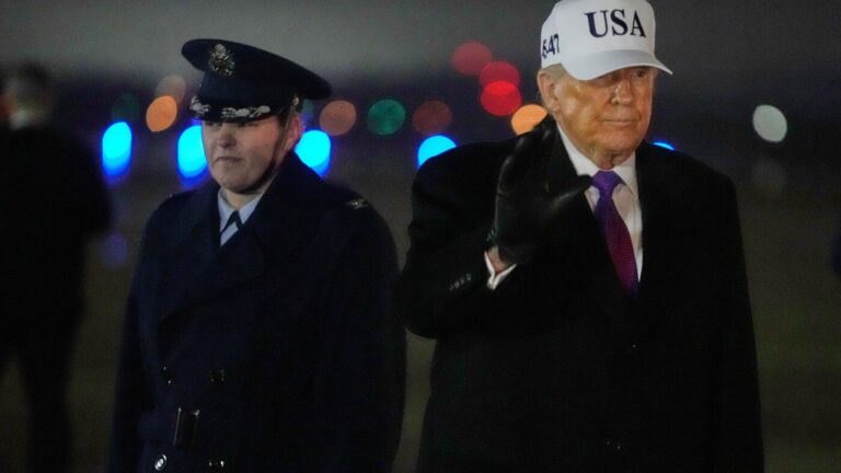 Trump says he doesn't know if aliens are real but directs government to release files on UFOs : NPR