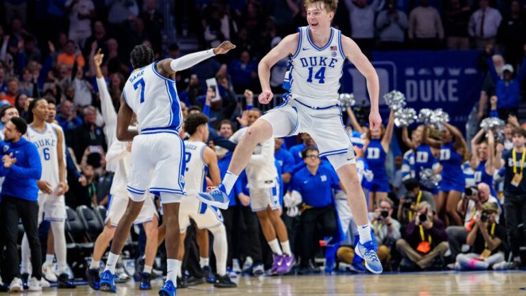 Duke gets men's top overall seed, women's teams still on deck : NPR
