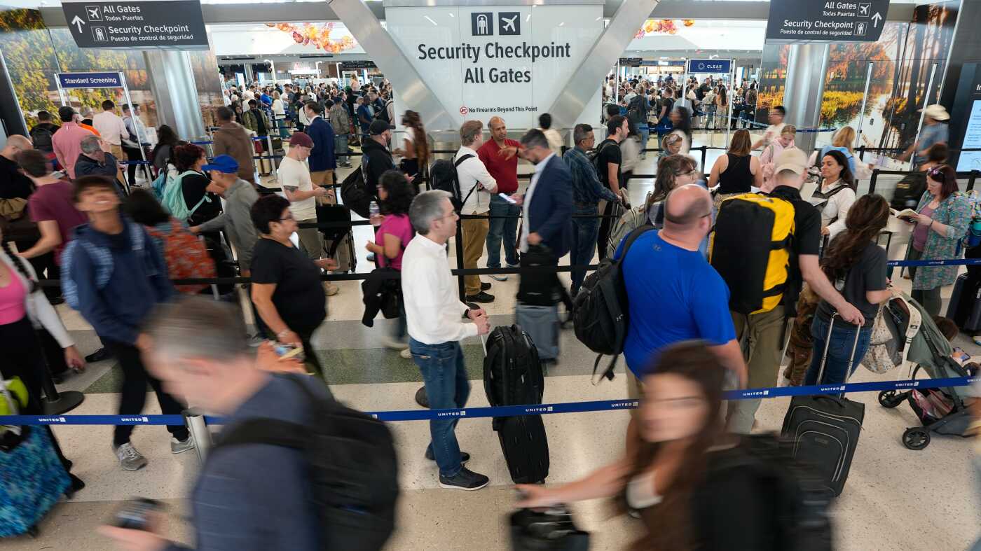 ICE officers could remain at airports after TSA workers are paid : NPR