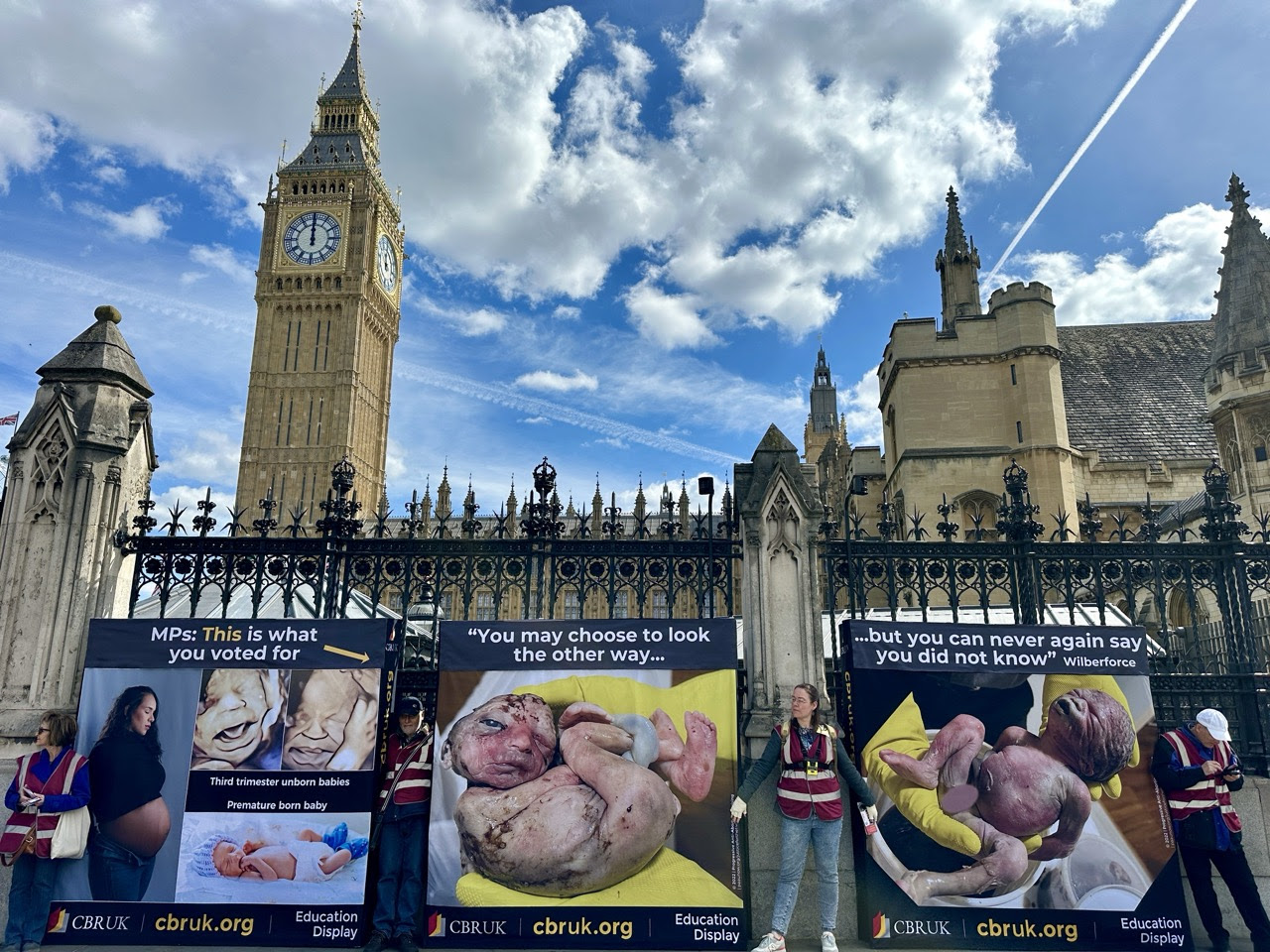 Pro-lifers show Parliament harsh reality of abortion up to birth