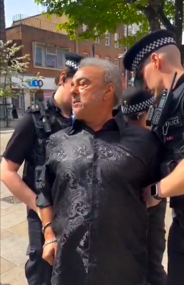 Street preacher arrested in Watford