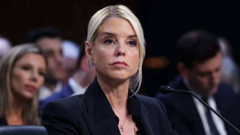 Attorney General Pam Bondi out at DOJ : NPR