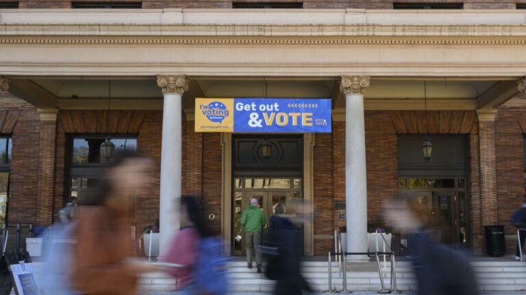 College voting study investigated by Trump’s Education Dept. : NPR