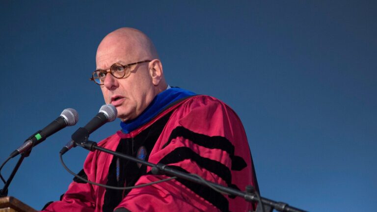 Bard College's president to retire after scrutiny of relationship with Jeffrey Epstein : NPR