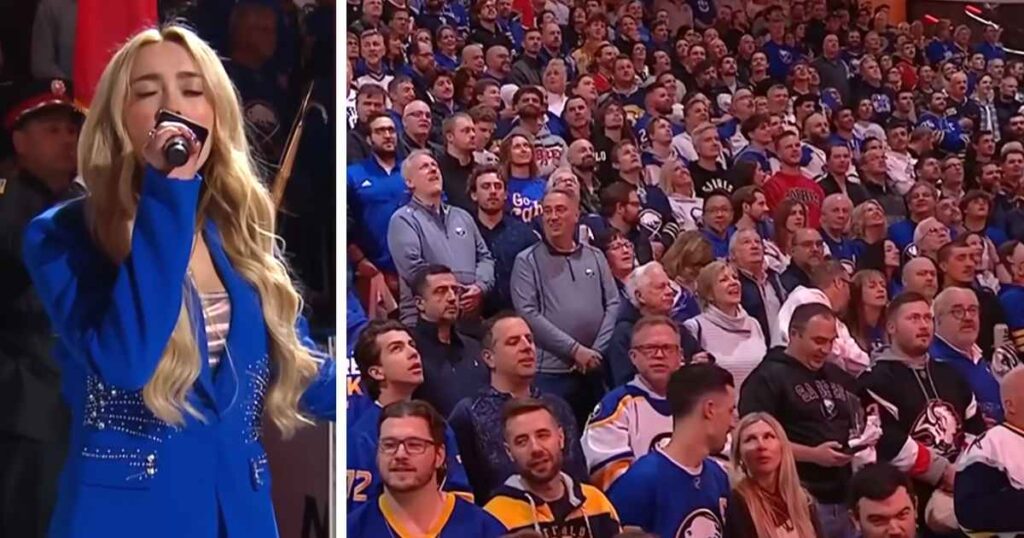 Buffalo Fans Unify in Anthem Singalong Amid Technical Glitch at Playoff Game.jpg