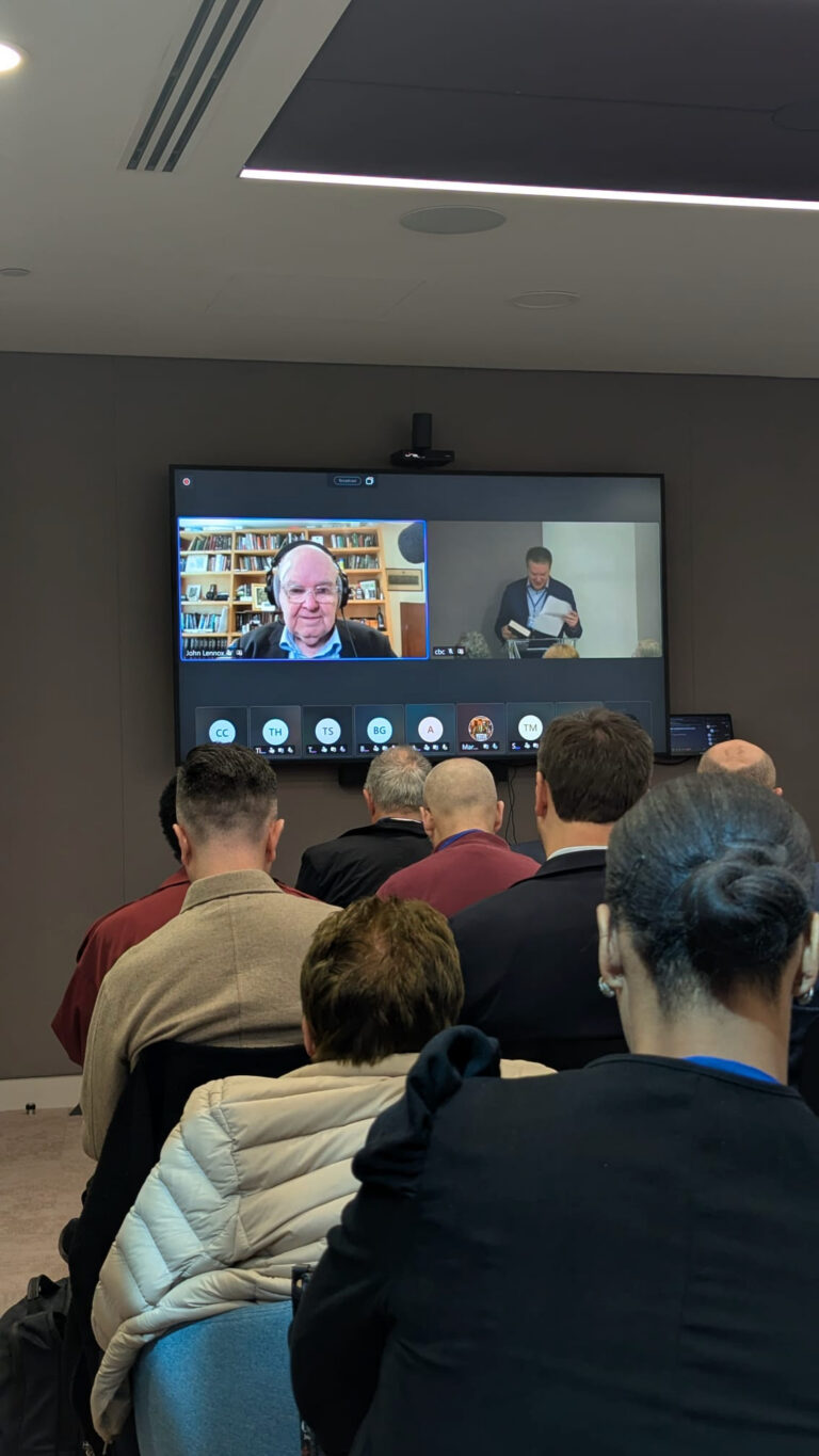 John Lennox fears AI is making us lazy