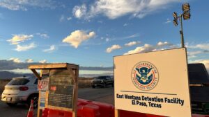 Immigrant detainees sue over ‘horrific’ conditions at Texas ICE facility : NPR