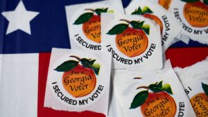 Georgia primaries preview top of the ticket toss-up races for November : NPR