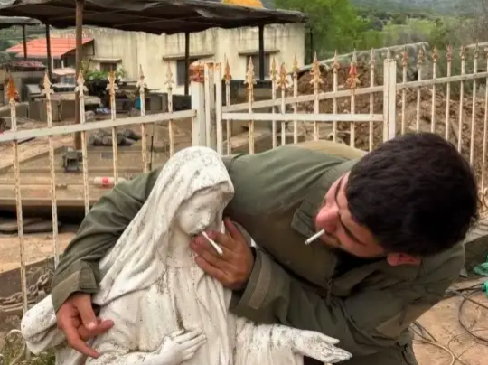 IDF soldiers jailed for desecrating statue of Mary