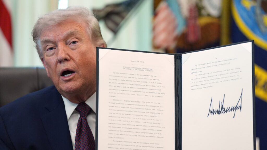 Judge Declines to Block Trumps Executive Order on Mail Voting - New Social Gospel A judge declines to block Trump’s mail-in voting order : NPR