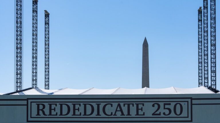 The Trump administration is planning a prayer event on the National Mall. All but one of the speakers is Christian : NPR