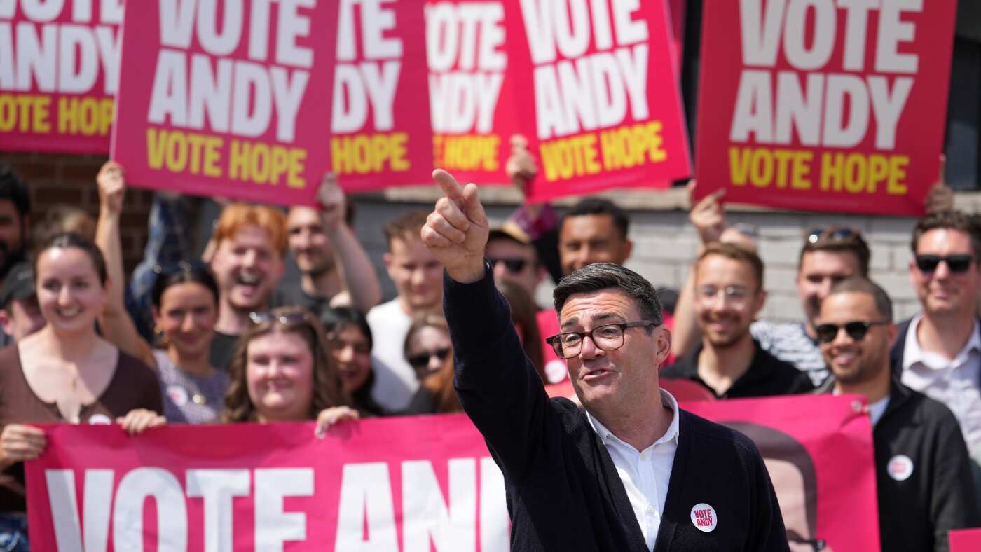 Labour's Andy Burnham wins a special election, setting up a showdown with Starmer to lead Britain : NPR