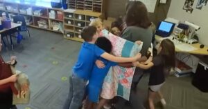 Dedicated Teacher Creates Personalized Quilts for Final Class Gift.jpg