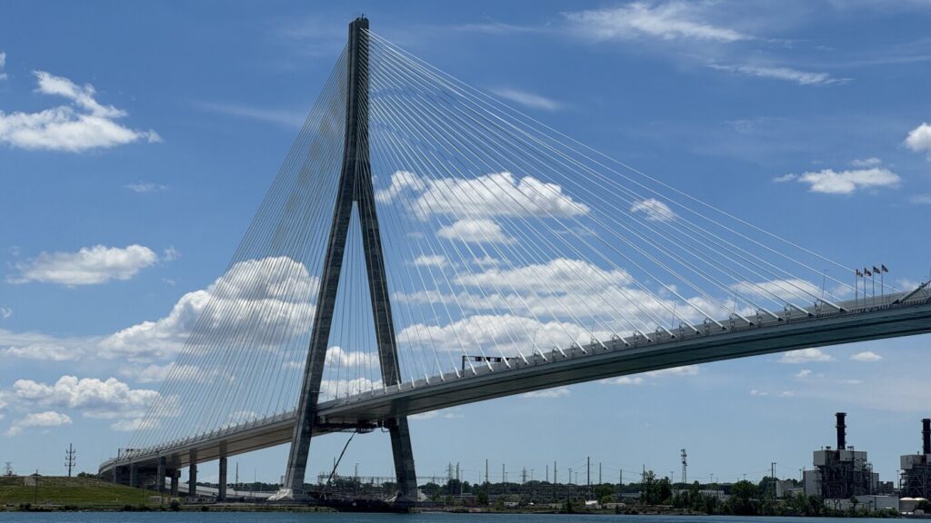 Gordie Howe Bridge Opening Delayed Amid US-Canada Ownership Dispute - New Social Gospel Trump administration blocks Gordie Howe bridge : NPR