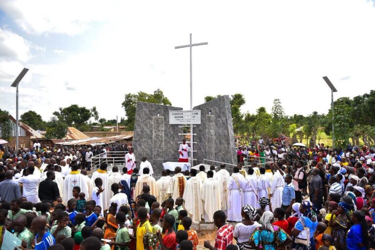 First memorial to Christians killed in Nigeria unveiled