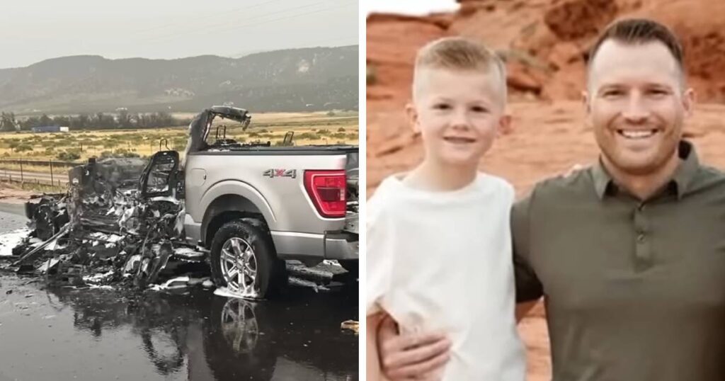 Father's Heartwarming Moment After Lightning Strike Engulfs His Truck.jpg
