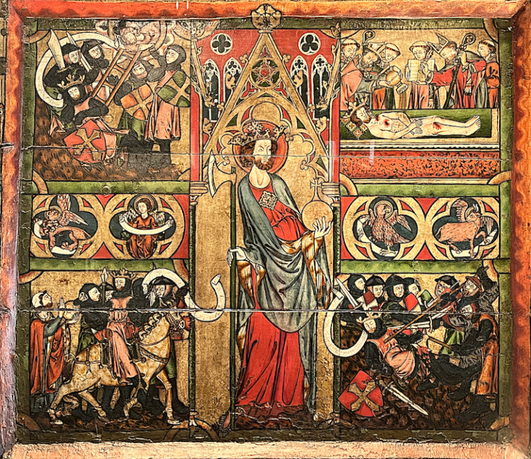 Who was St Olaf and how did he become patron saint of Norway?