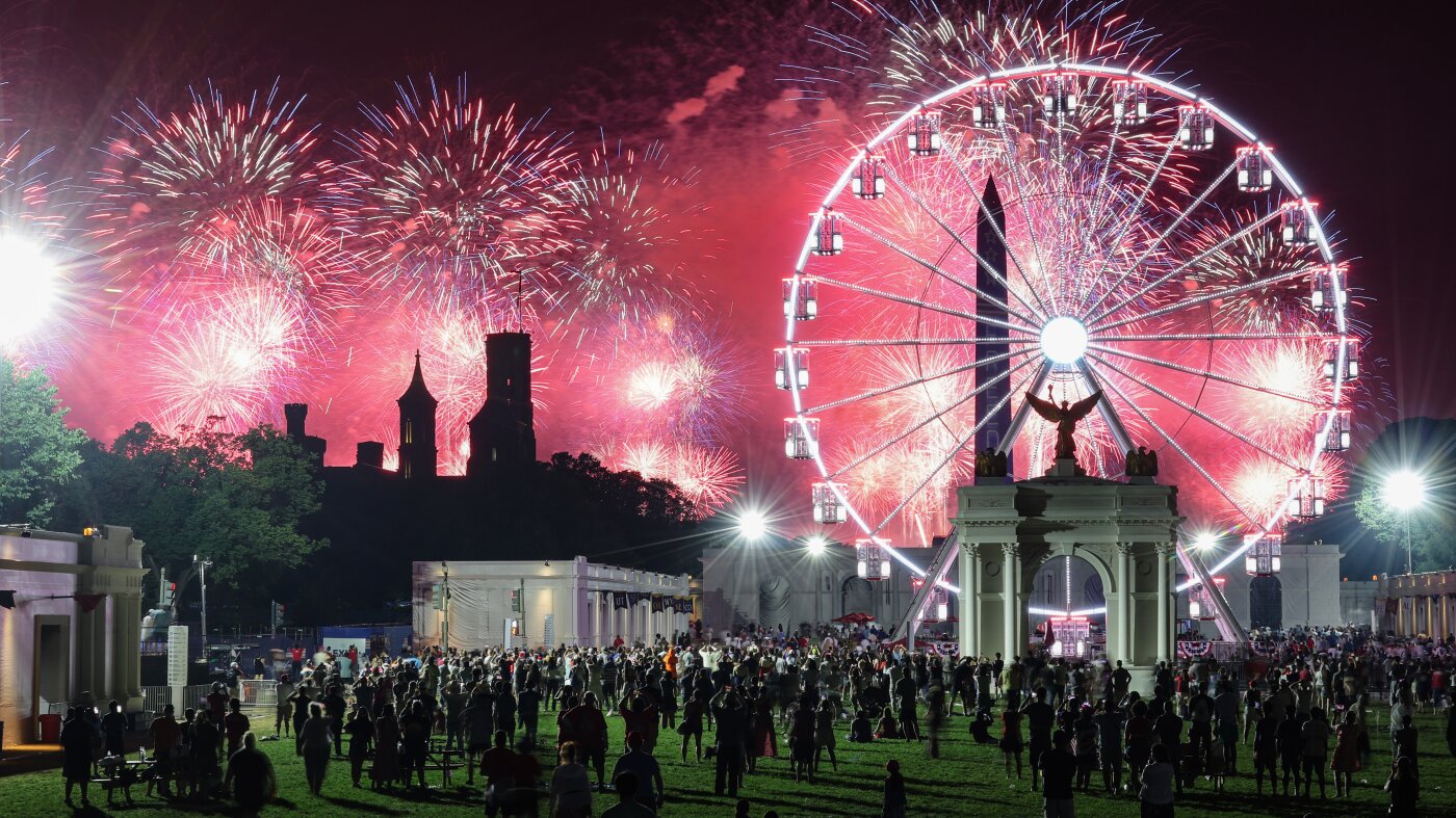 Freedom 250 seeks $10 million more for July Fourth celebrations : NPR