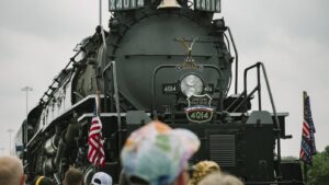 Union Pacifics Big Boy No 4014 Tours for Americas 250th - New Social Gospel The Big Boy steam locomotive celebrates America 250 with a cross-country tour : NPR
