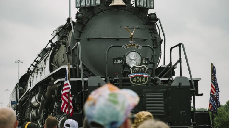 The Big Boy steam locomotive celebrates America 250 with a cross-country tour : NPR