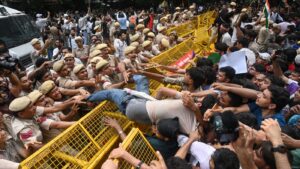 Youth-led Cockroach Janta Party protests demand education ministers resignation - New Social Gospel India's Gen Z 'Cockroach' party demands change after exam leaks : NPR