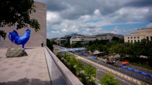 Could D.C. IndyCar race damage art on the National Mall? : NPR