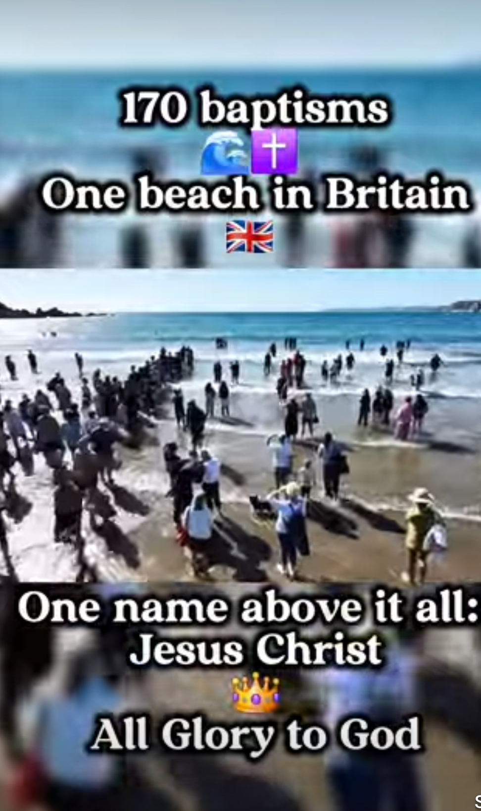 170 baptised at Bigbury-on-Sea - Christian Today