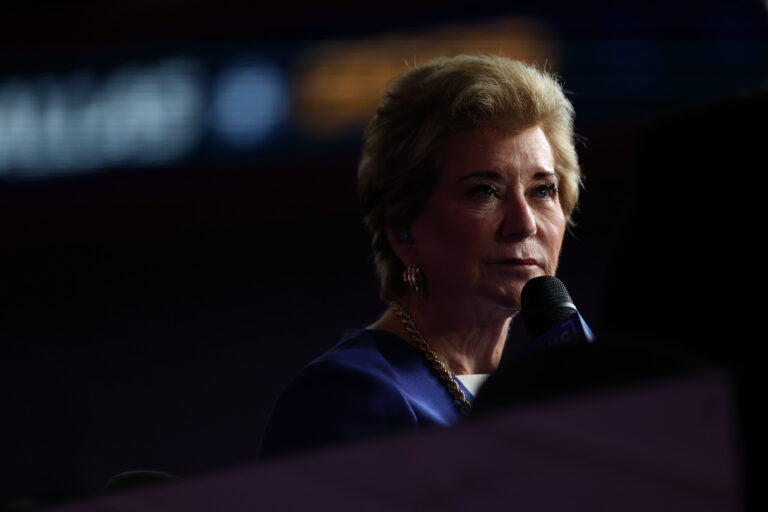 "Cutting through layers of red tape in Washington is one essential piece of our final mission," Education Secretary Linda McMahon has said.