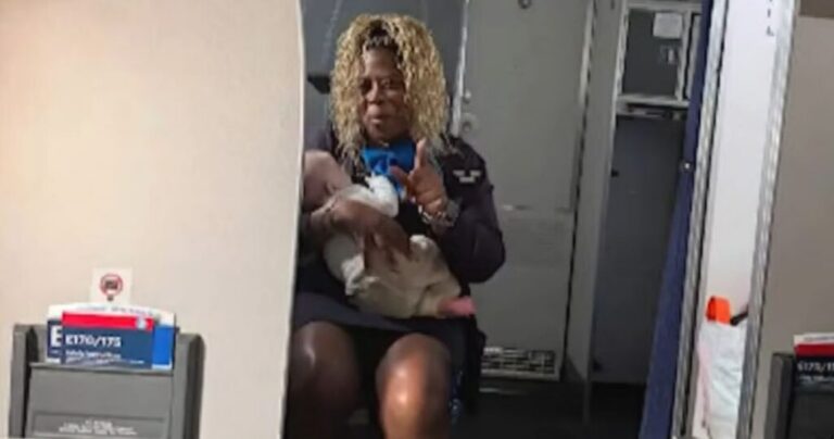 Flight Attendant's Kindness Soothes Exhausted Mom on United Flight.jpg