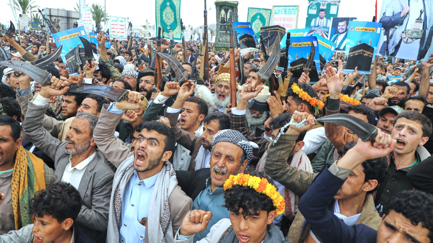 Saudi Arabia says Houthis tried to attack its capital : NPR